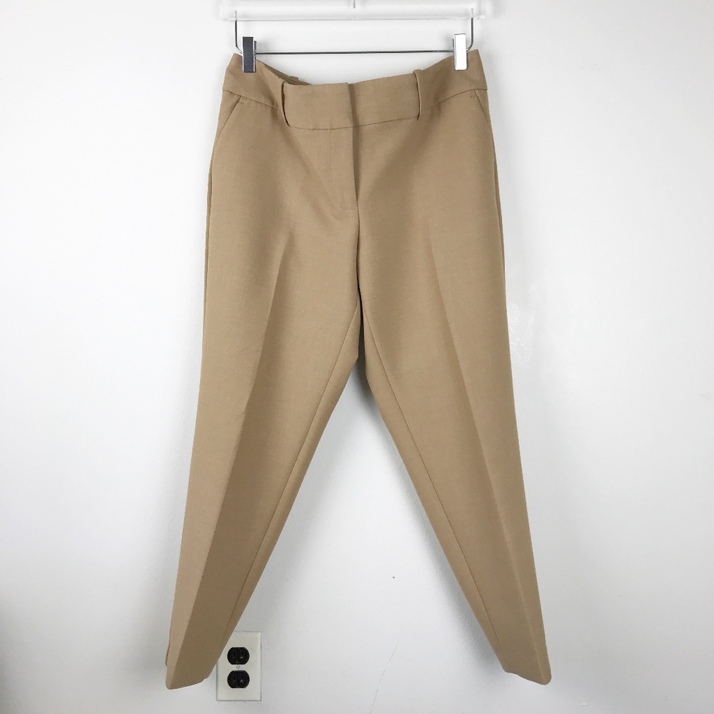 Ann Taylor| NWT Tan Ankle Pants (12P)